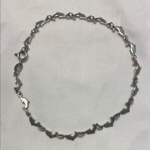 Delicate Silver Chain Bracelet